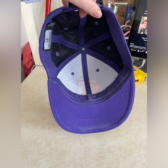 Skol Vikings Purple Cap with TC Gold Logo - Picture 5 of 6